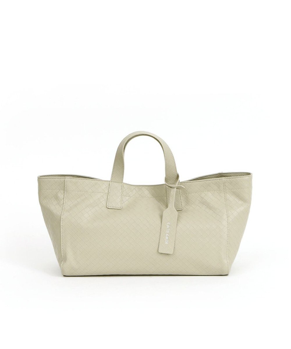 UNBILLION カシュカシュ cachecache / メッシュエンボス横長ショッパートート 