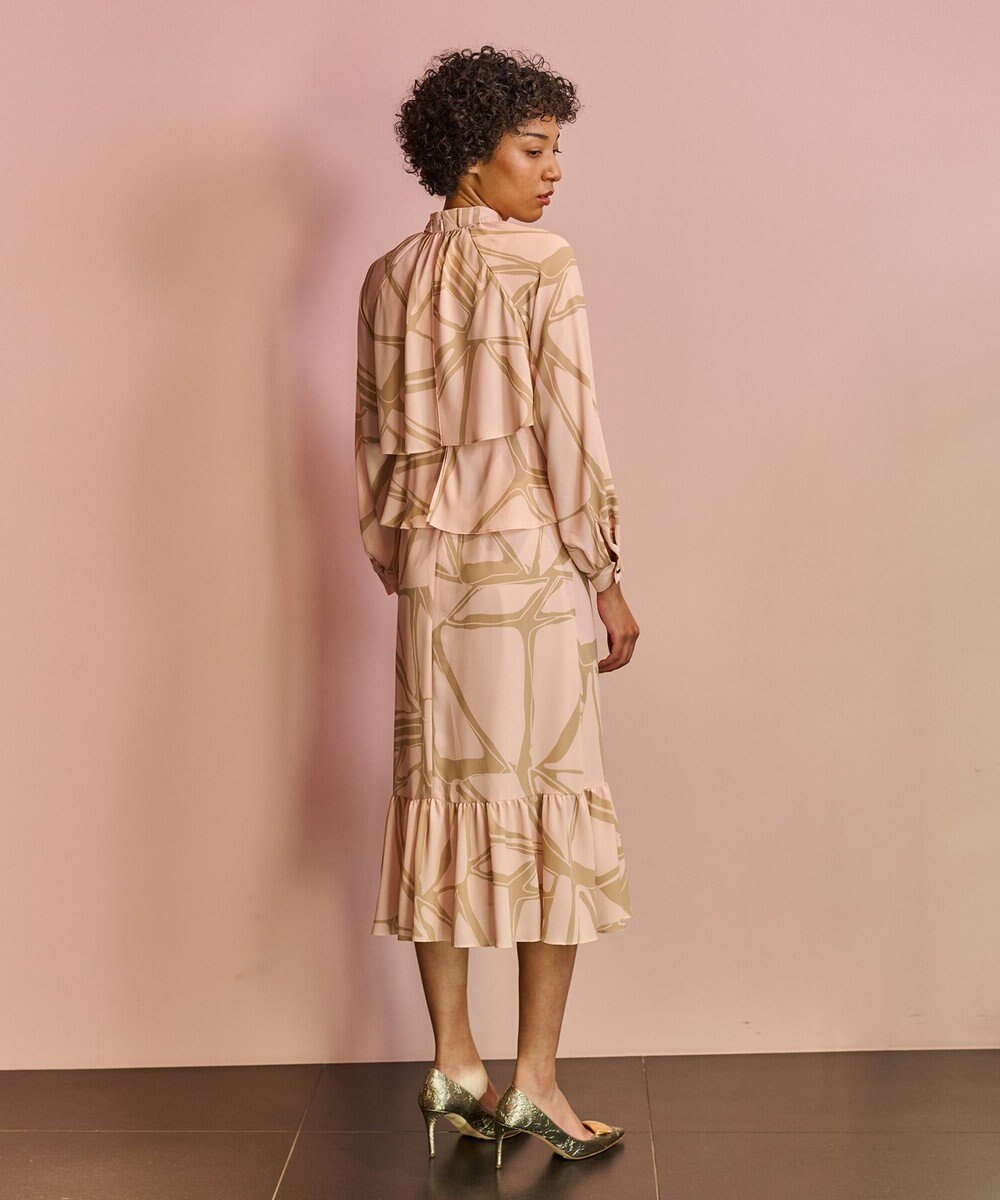 GRACE CONTINENTAL キカラッフルレイヤードワンピース 