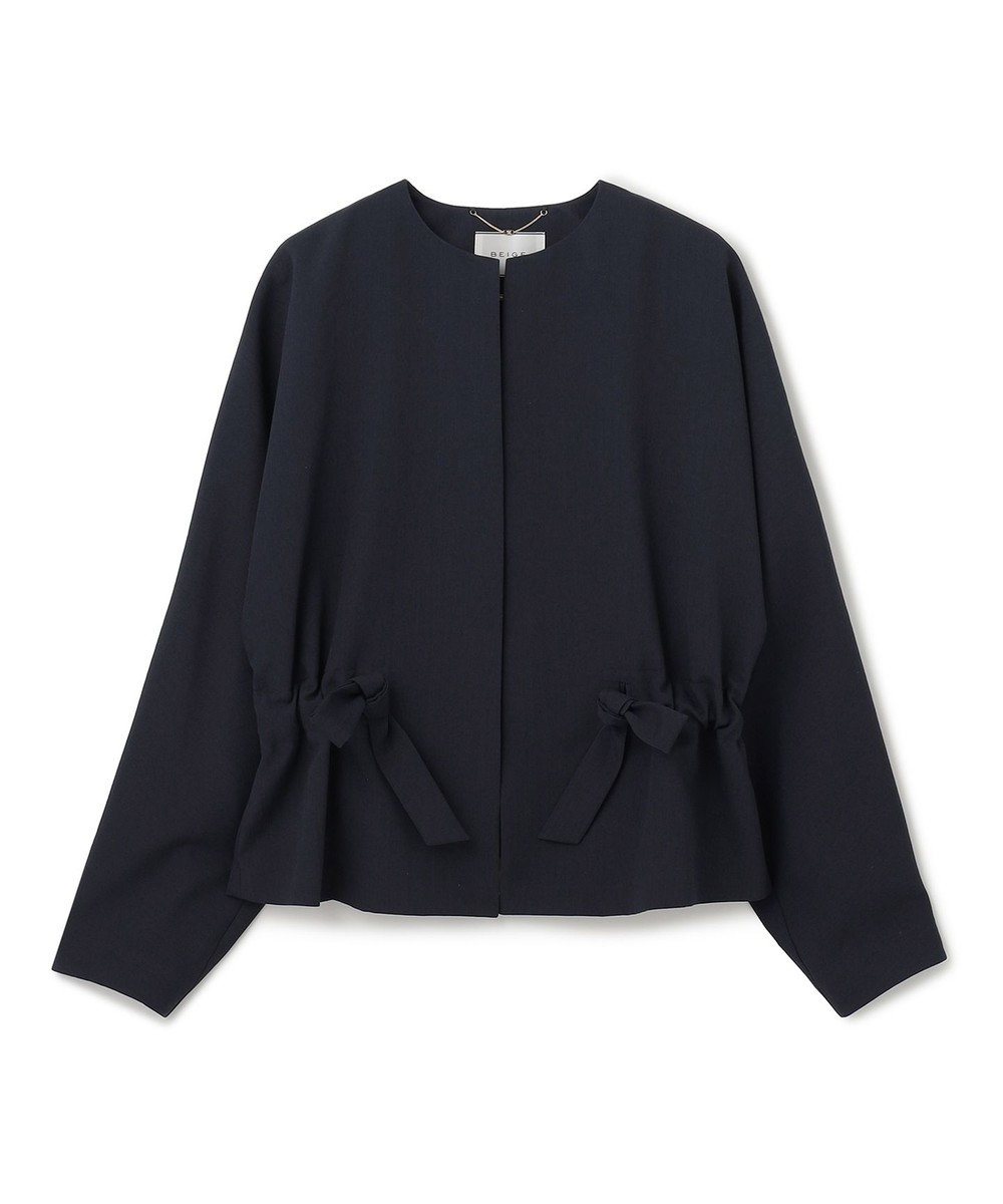 BEIGE， MARIE / ノーカラージャケット 