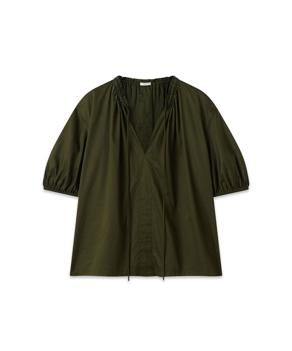 JOSEPH コットンサティーンブラウス　NADOR 