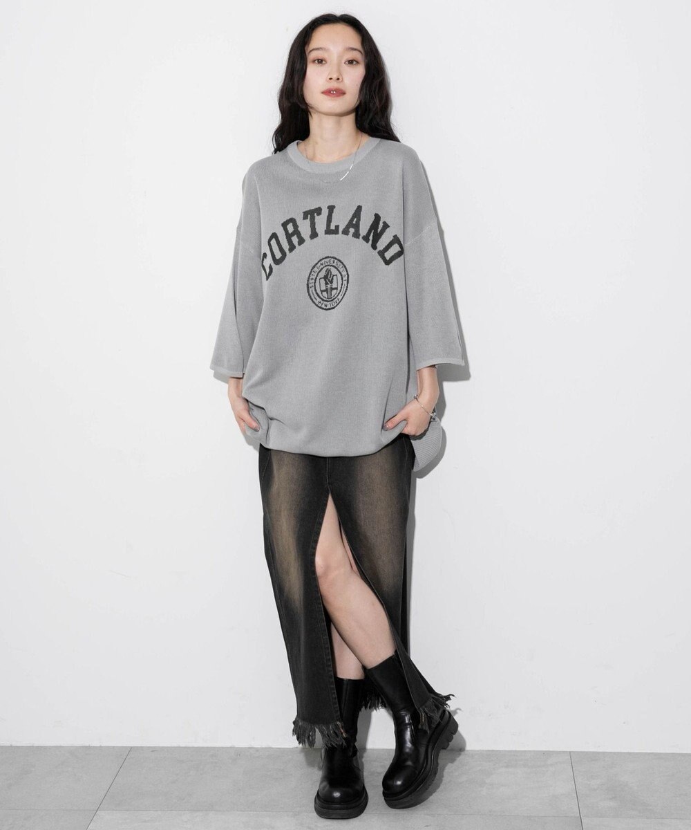 WEGO 【ユニセックス着用ITEM】ジャガードニットプルオーバー（S） 