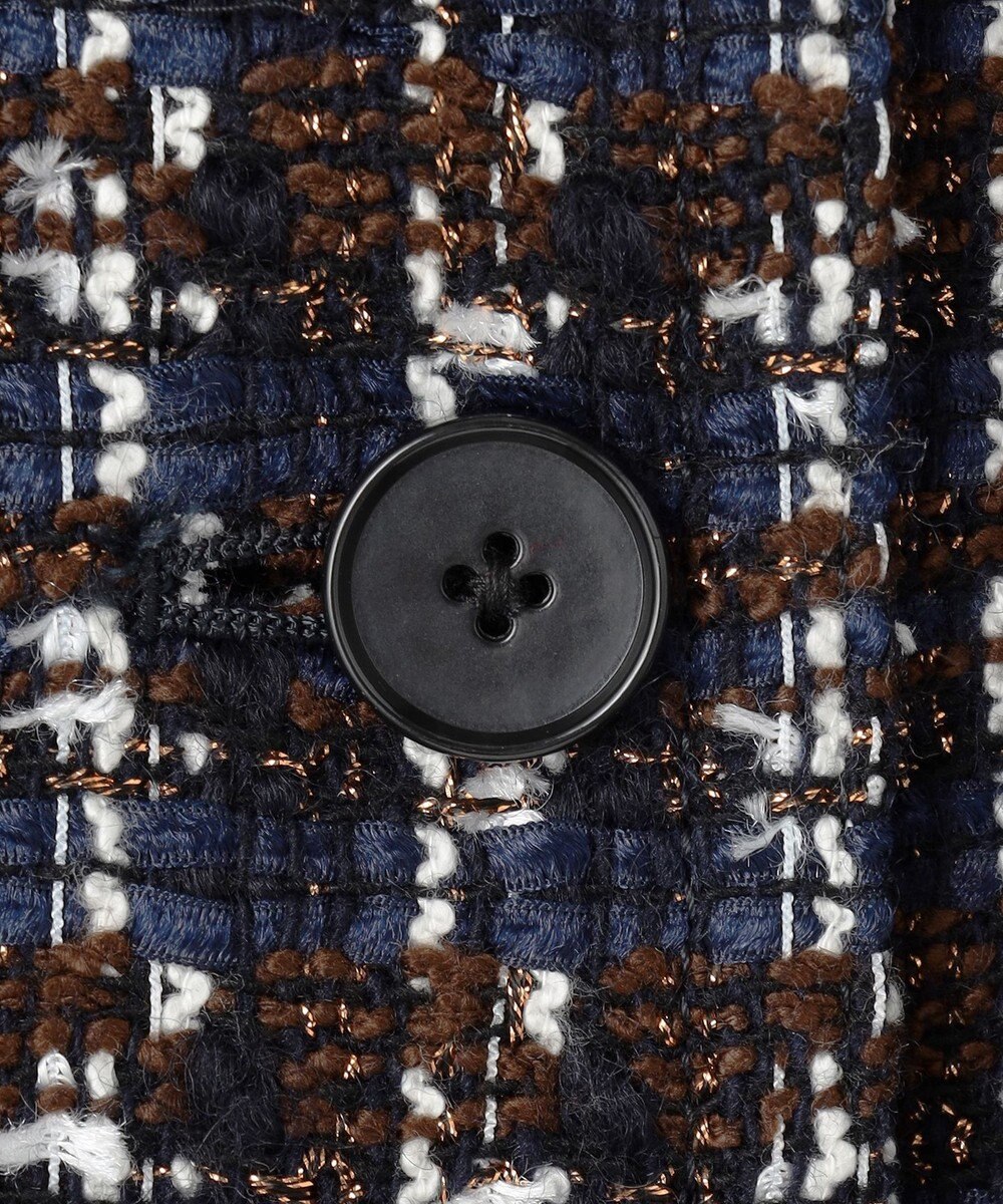 #Newans ツイードブルゾン 