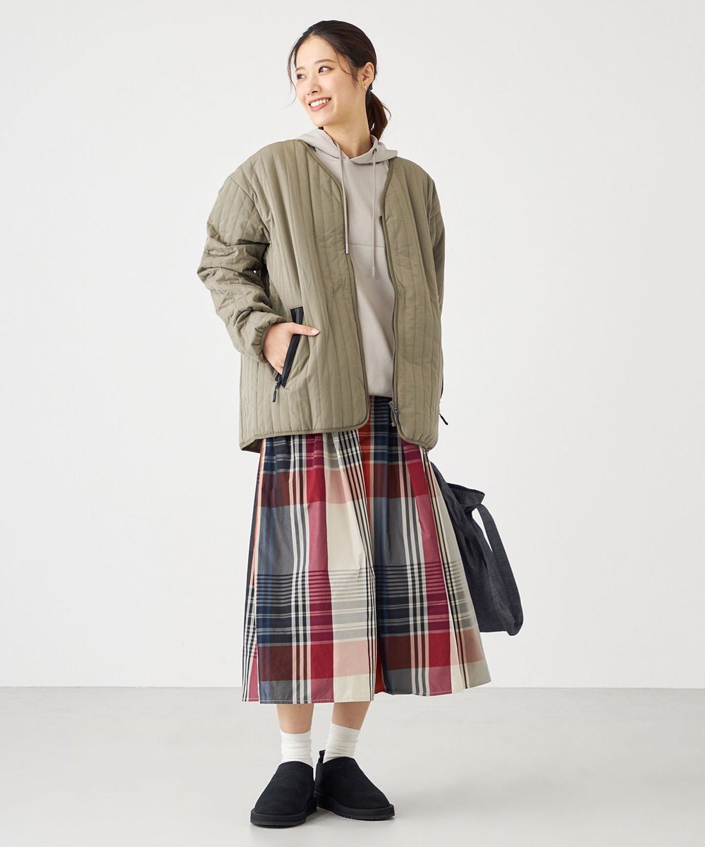 SHARE PARK LADIES 【UNISEX】キルティング蓄熱中綿 Ｖカーディガン（Mサイズ） 