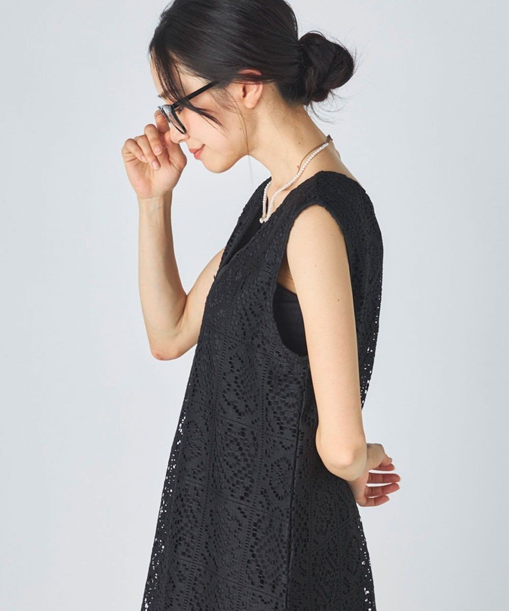 OP／FILA 【Ocean Pacific】レースノースリーブトップス 