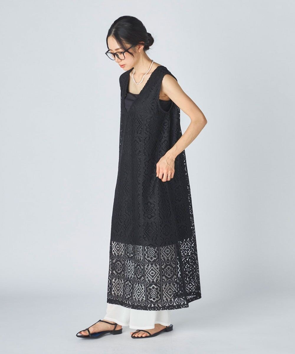 OP／FILA 【Ocean Pacific】レースノースリーブトップス 