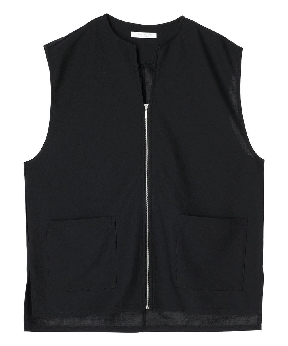 Green Parks フロントＺＩＰカットベスト 