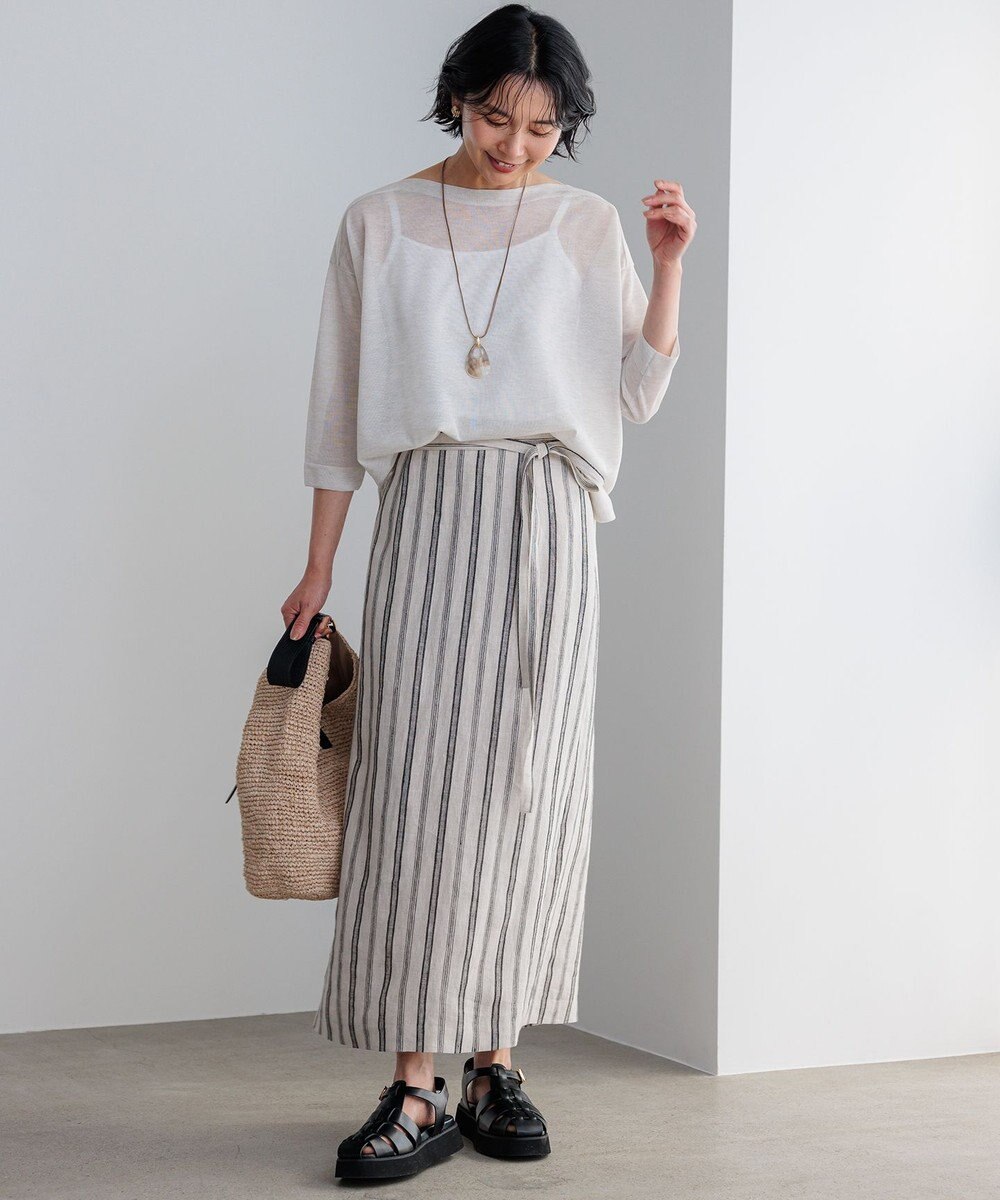 23区 S 【新色追加】シャイニーシアー ニット 