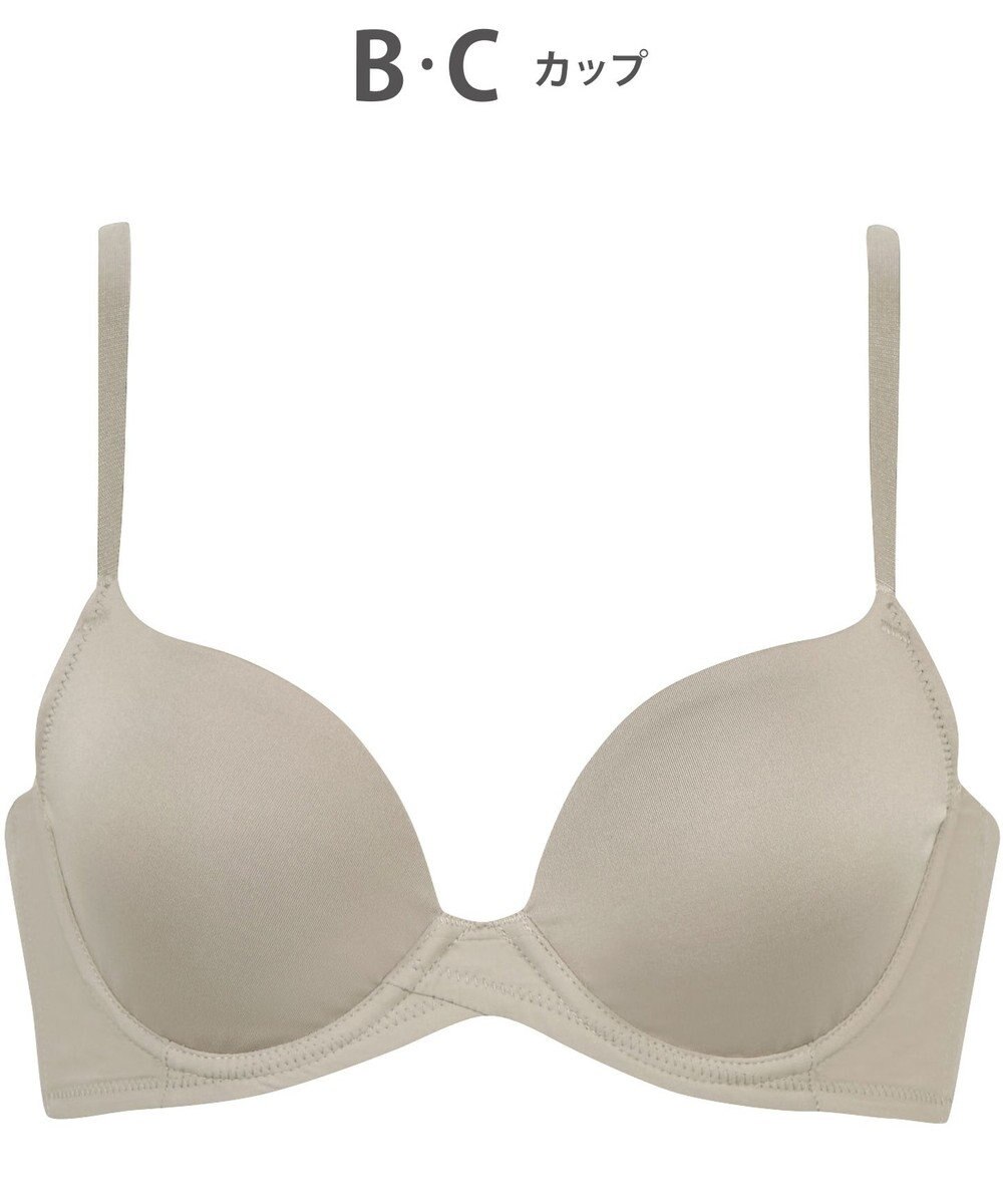 WACOAL ブラジャー 【EverChic】 モールドカップ Ｔシャツブラ 背中に段差がつきにくい サイズや体型特徴に合わせた設計 レディース BRB494 /ワコール 