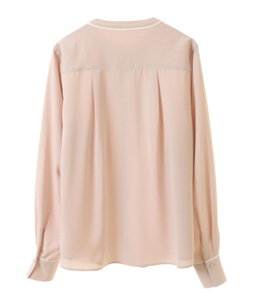 earth music&ecology バイカラータックブラウス 