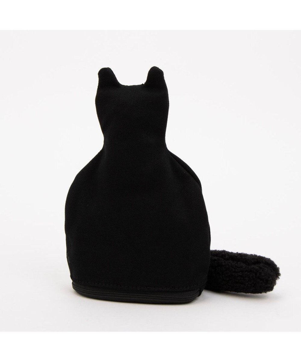 UNBILLION カシュカシュ cachecache / ネコ刺繍自立ポーチ 