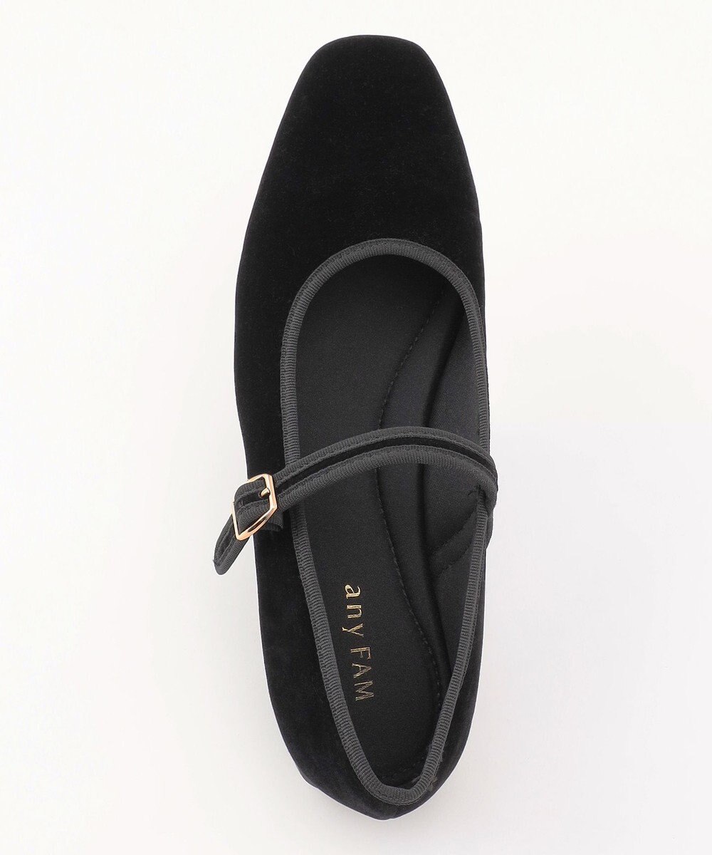 ANY ワンストラップフラットパンプス 