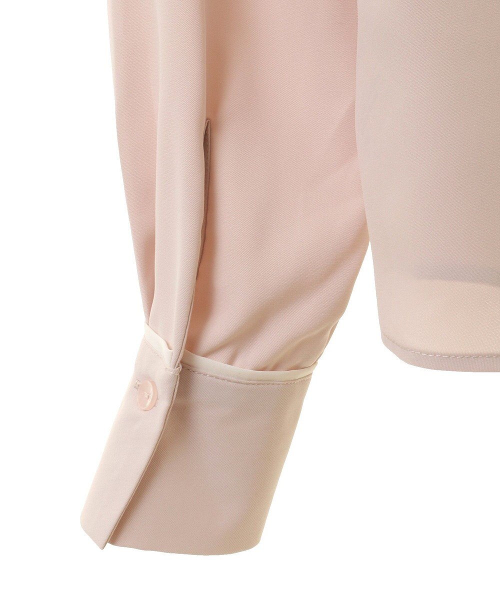 earth music&ecology バイカラータックブラウス 