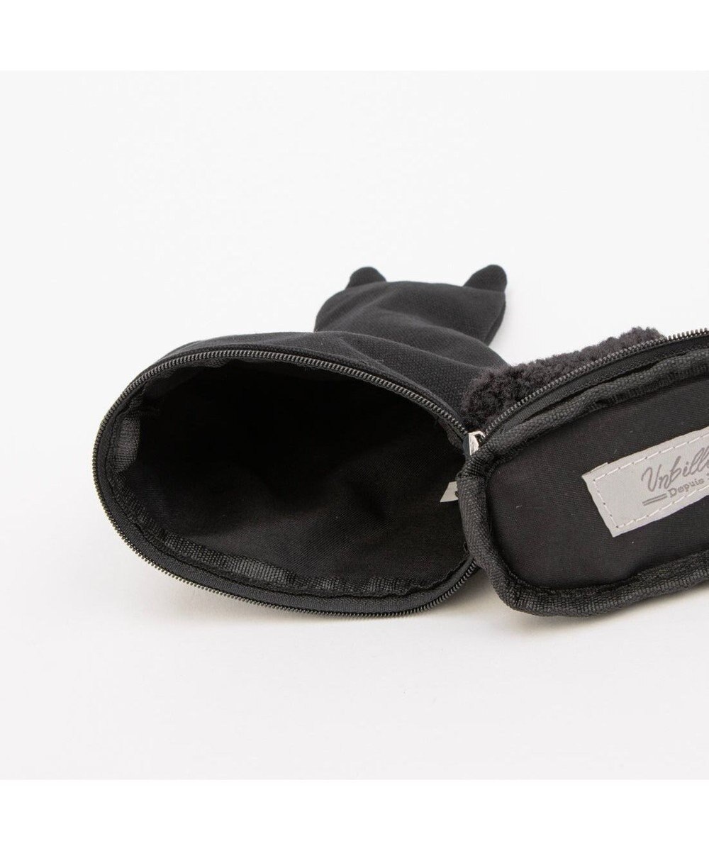 UNBILLION カシュカシュ cachecache / ネコ刺繍自立ポーチ 