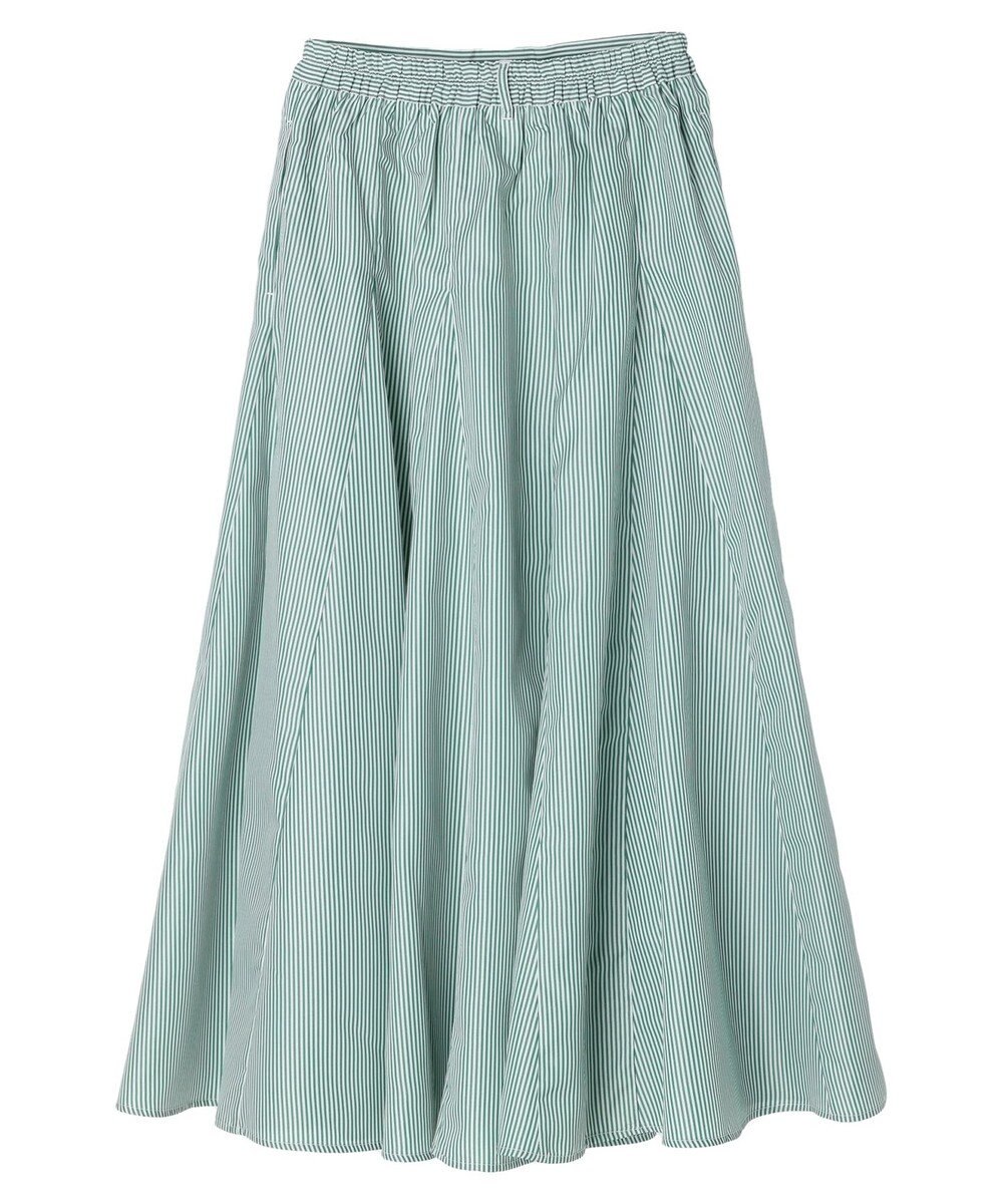 Green Parks ・ＳＵＧＡＲ　ＳＰＯＯＮ　ストライプフレアスカート 