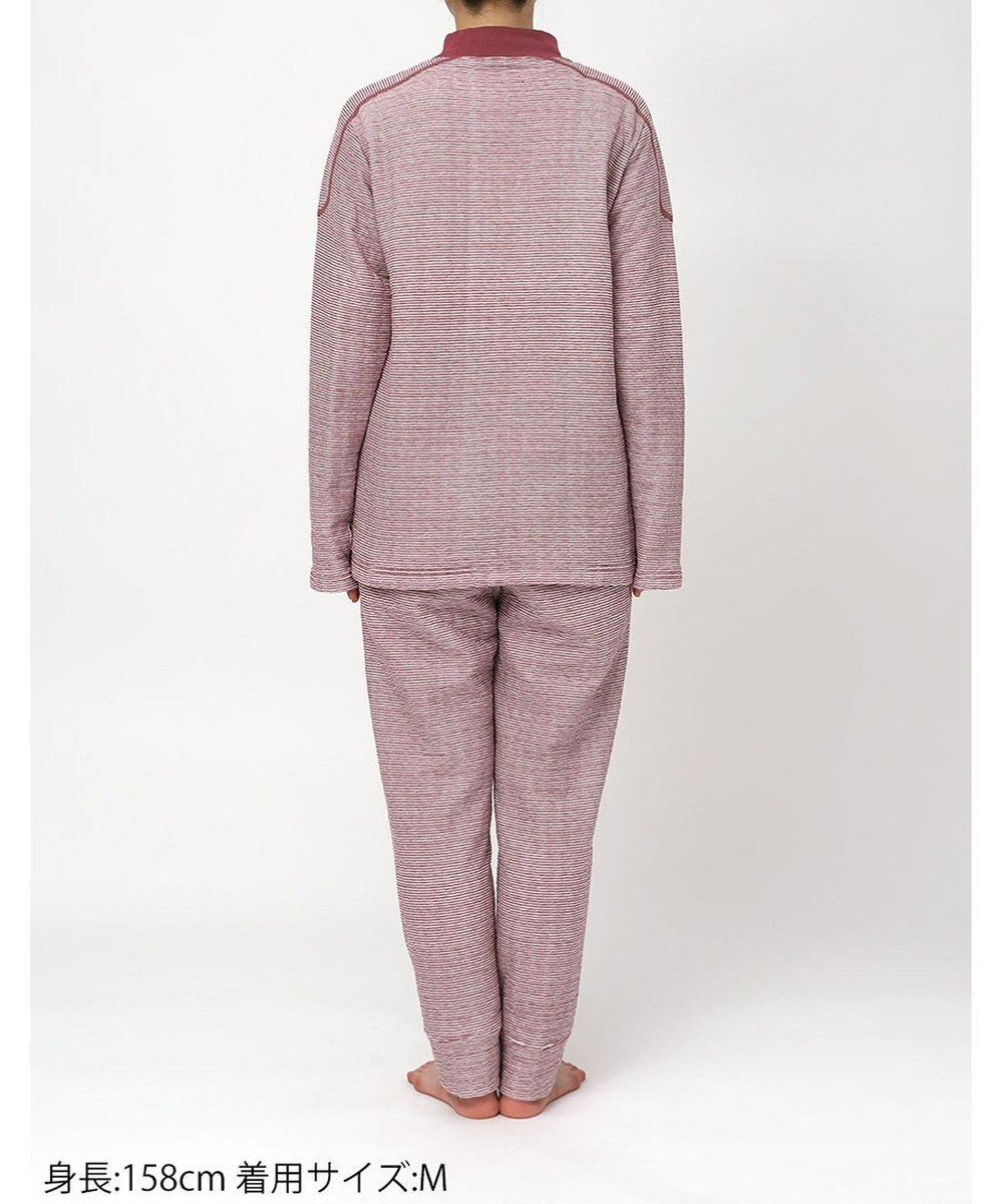 ワコール／睡眠科学 パジャマ キルトニット素材(本体) あったか 長袖 長ズボン レディース YDW477 睡眠科学／ワコール 