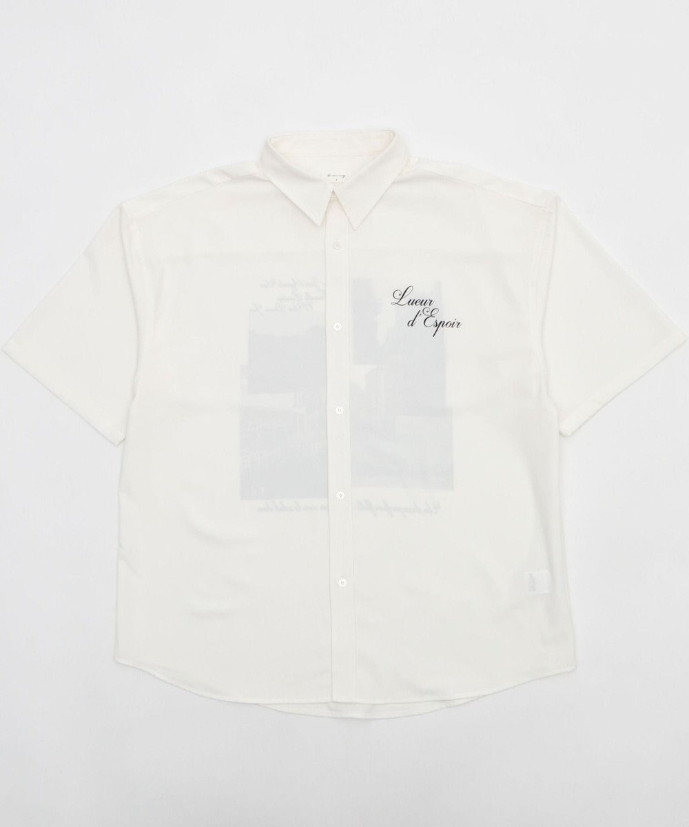 WEGO アムンゼンフォトプリントBIGシャツ（SS） 