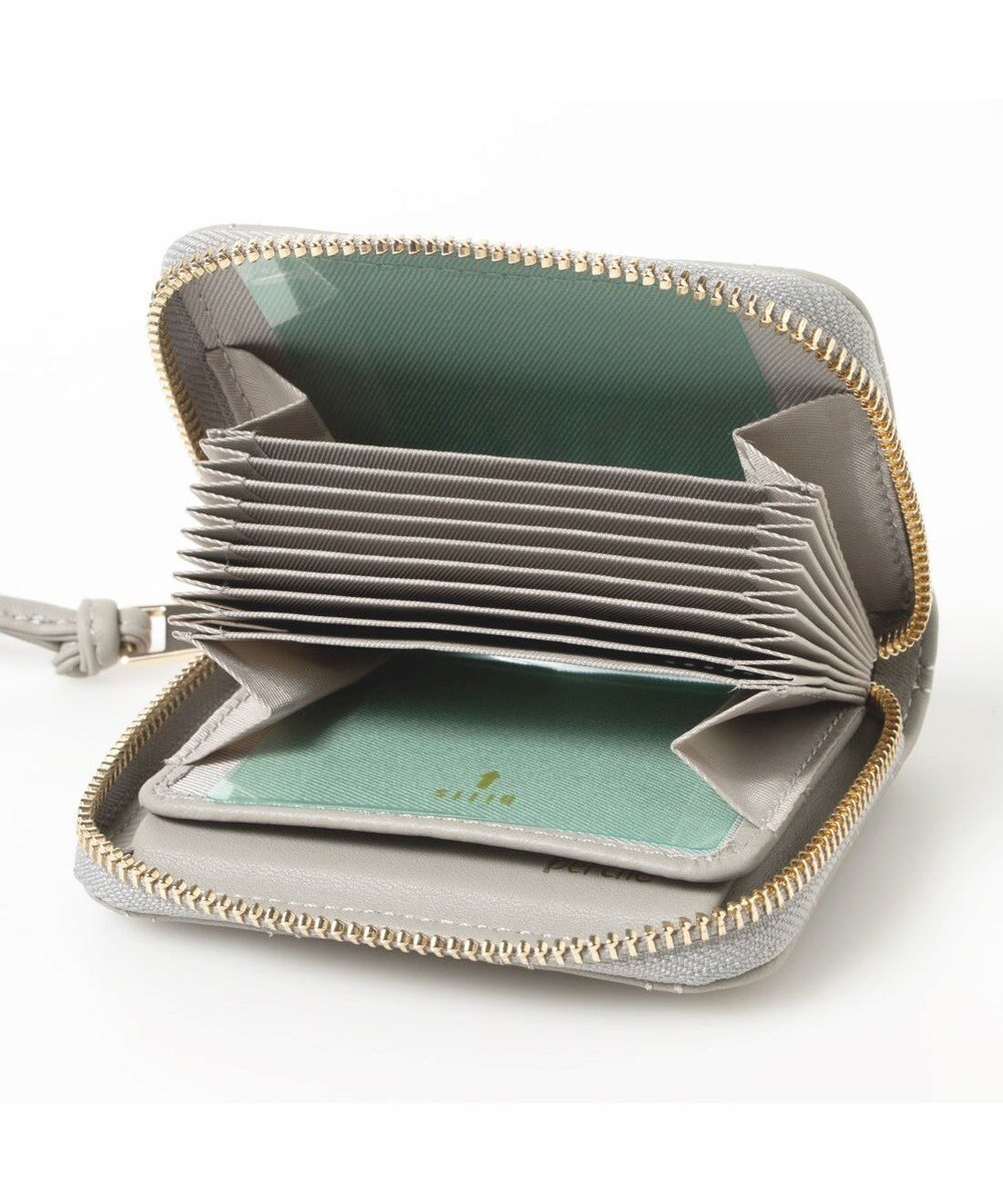 UNBILLION ペルケ perche / シープボックスキルト・ジャバラカードウォレット 