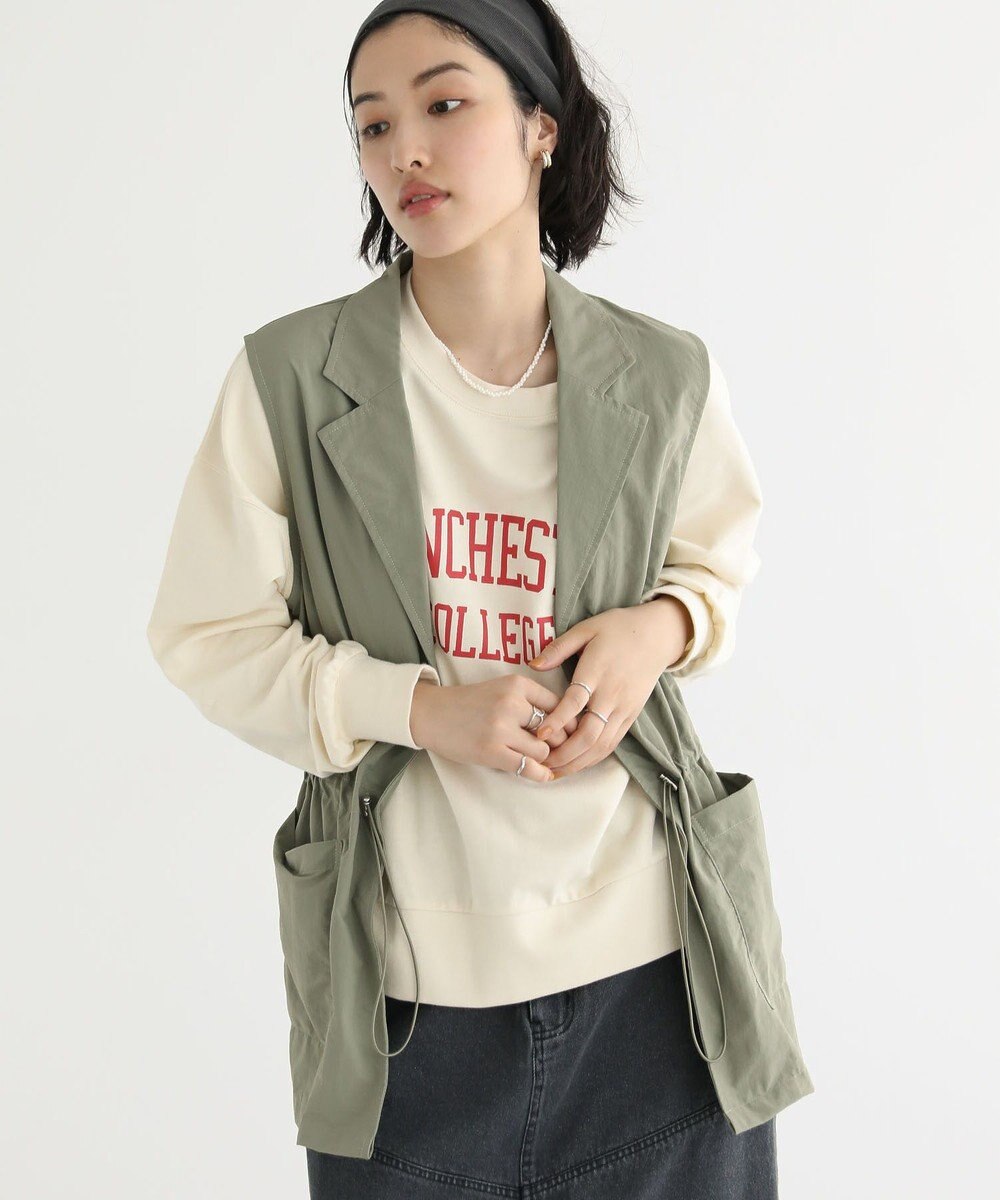 Green Parks アソートカレッジロゴ裏毛プルオーバー 