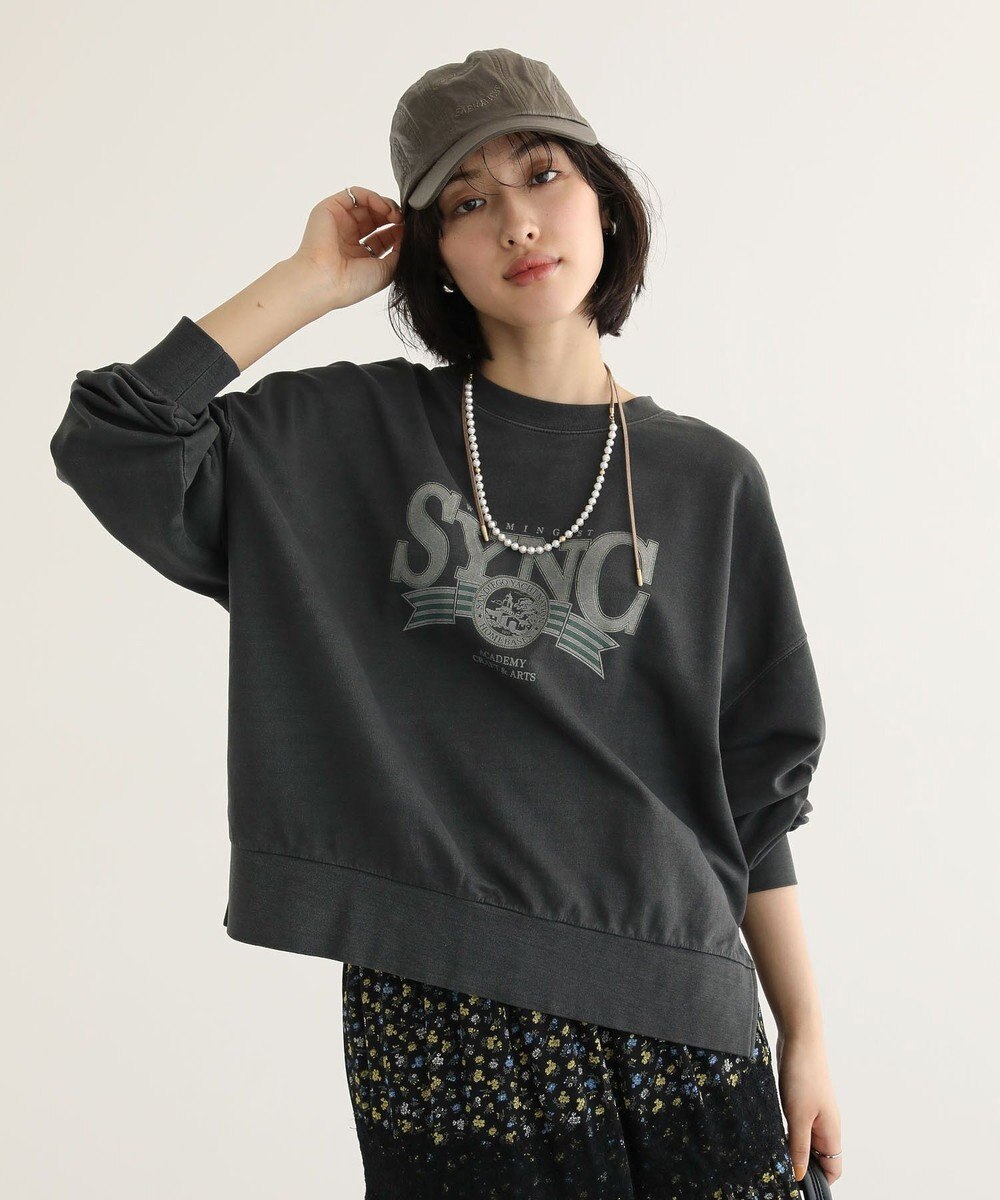 Green Parks アソートカレッジロゴ裏毛プルオーバー 