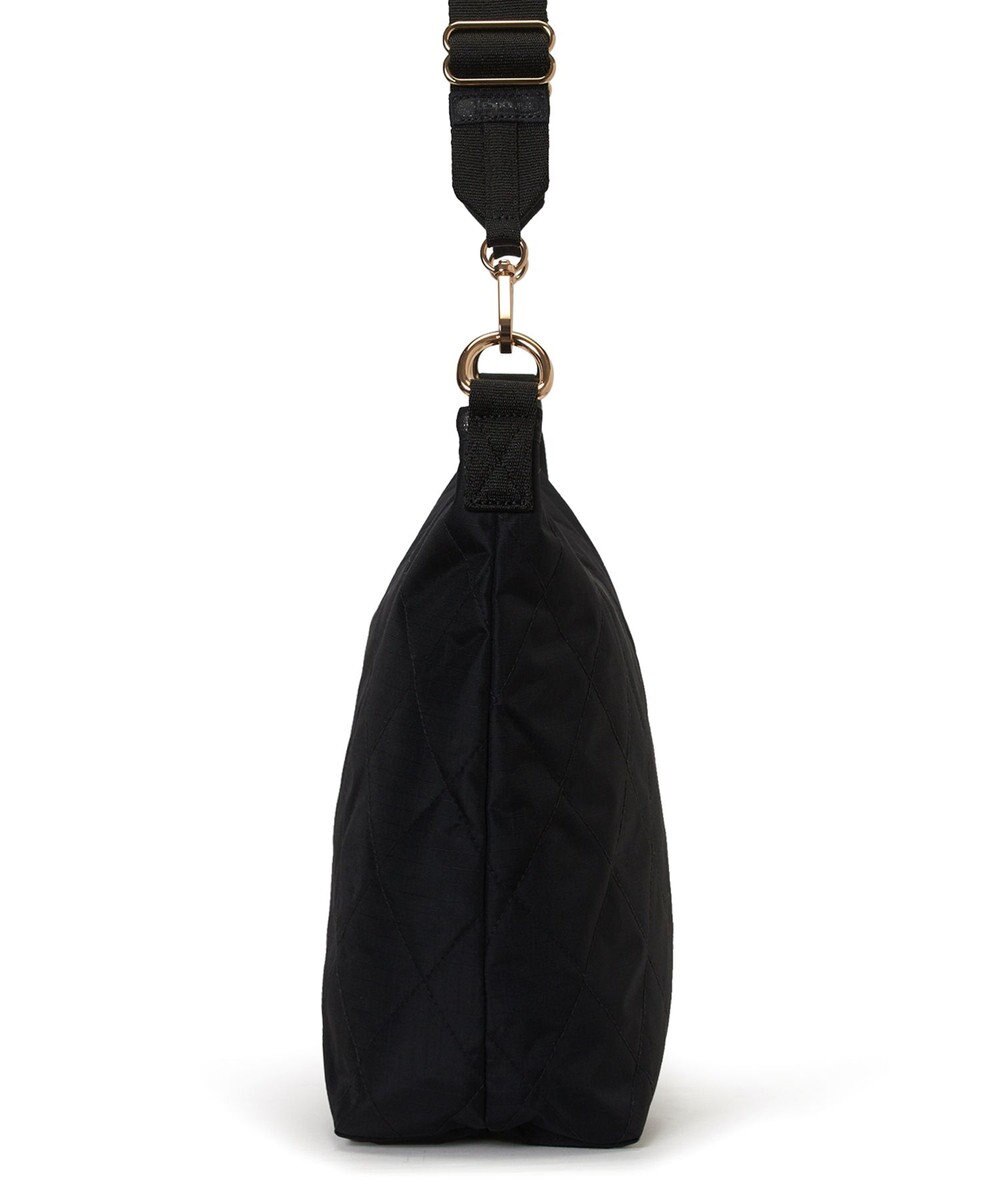 LeSportsac CHAIN MED ZIP SHOULDER/ミッドナイトキルトチェーン 