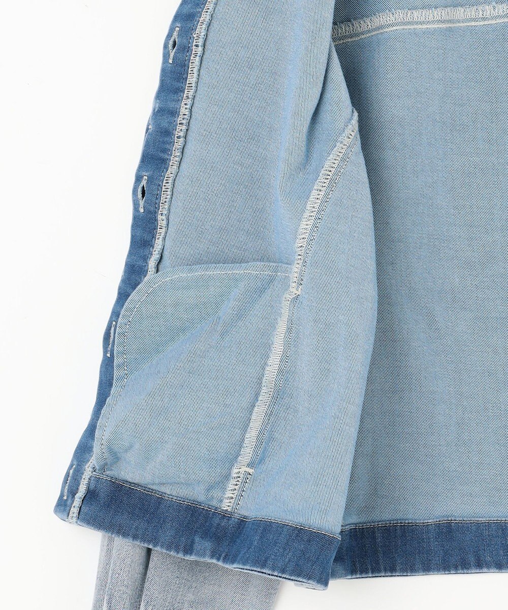 自由区 S 【洗える】ウスカルデニム ジャケット 