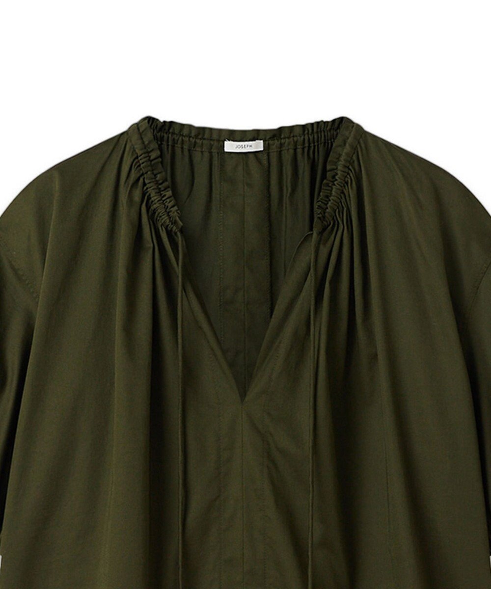 JOSEPH コットンサティーンブラウス　NADOR 