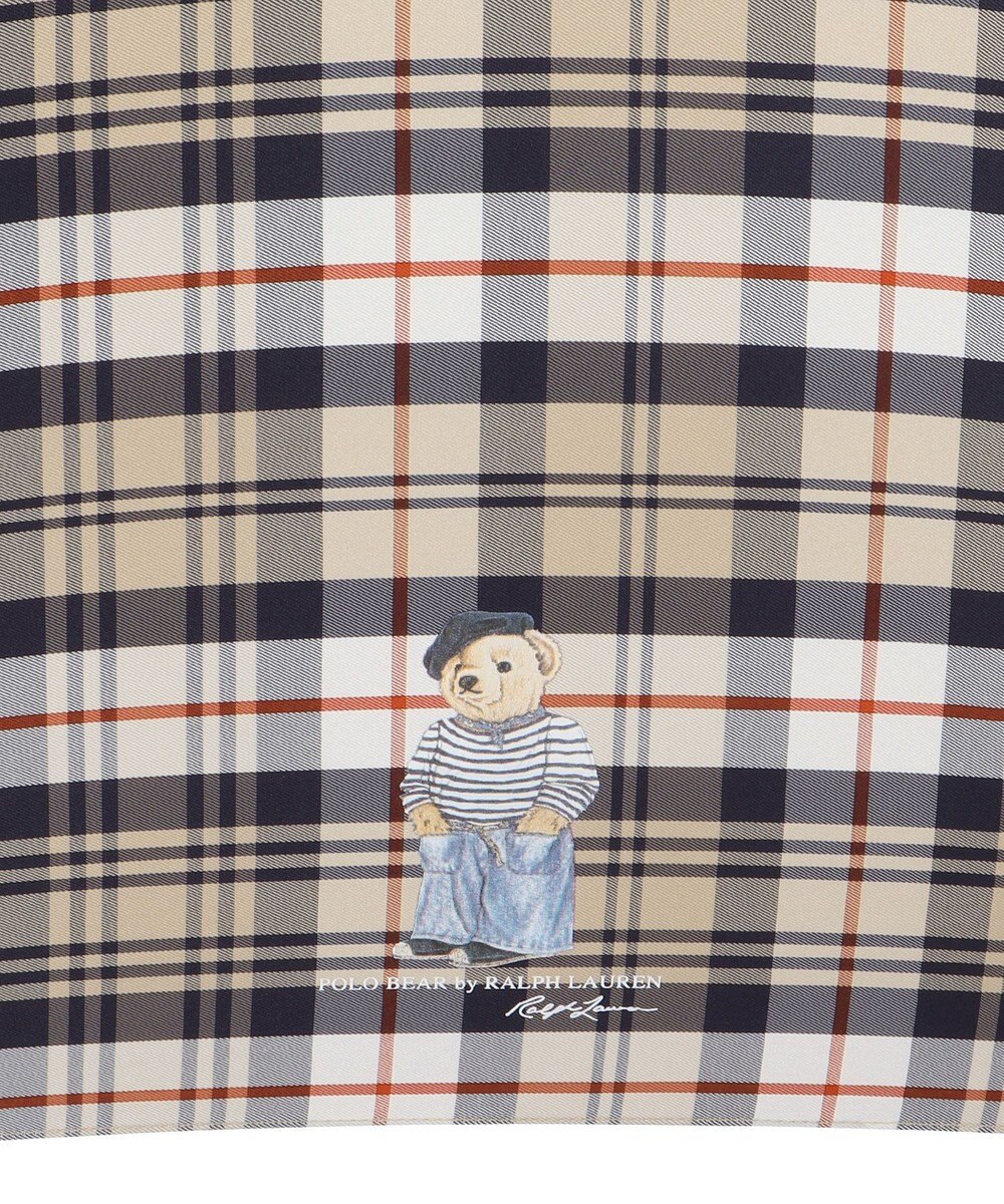 MOONBAT 【雨傘】POLO RALPH LAUREN（ポロ ラルフローレン）チェック ポロベア ワンポイント 長傘 