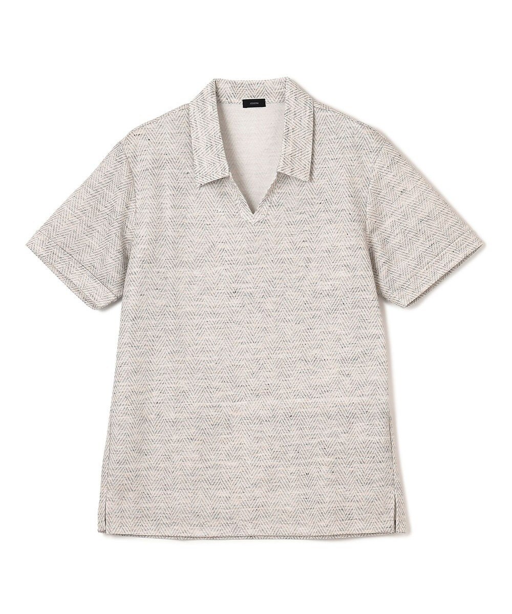 JOSEPH HOMME 【WEB限定商品】トップヘリンボンジャージー　スキッパー 