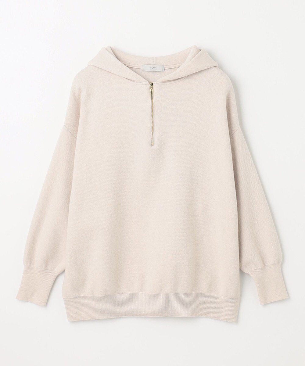 ANY 【洗える】スウェットライクフーディ 