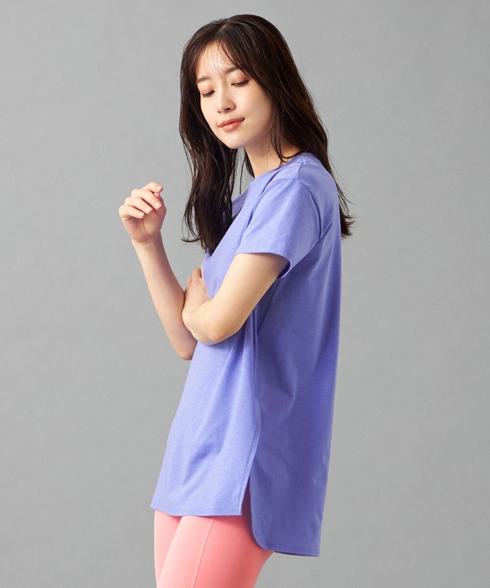 Chacott Chacott BALANCE EasyCare+ スリットTシャツ 