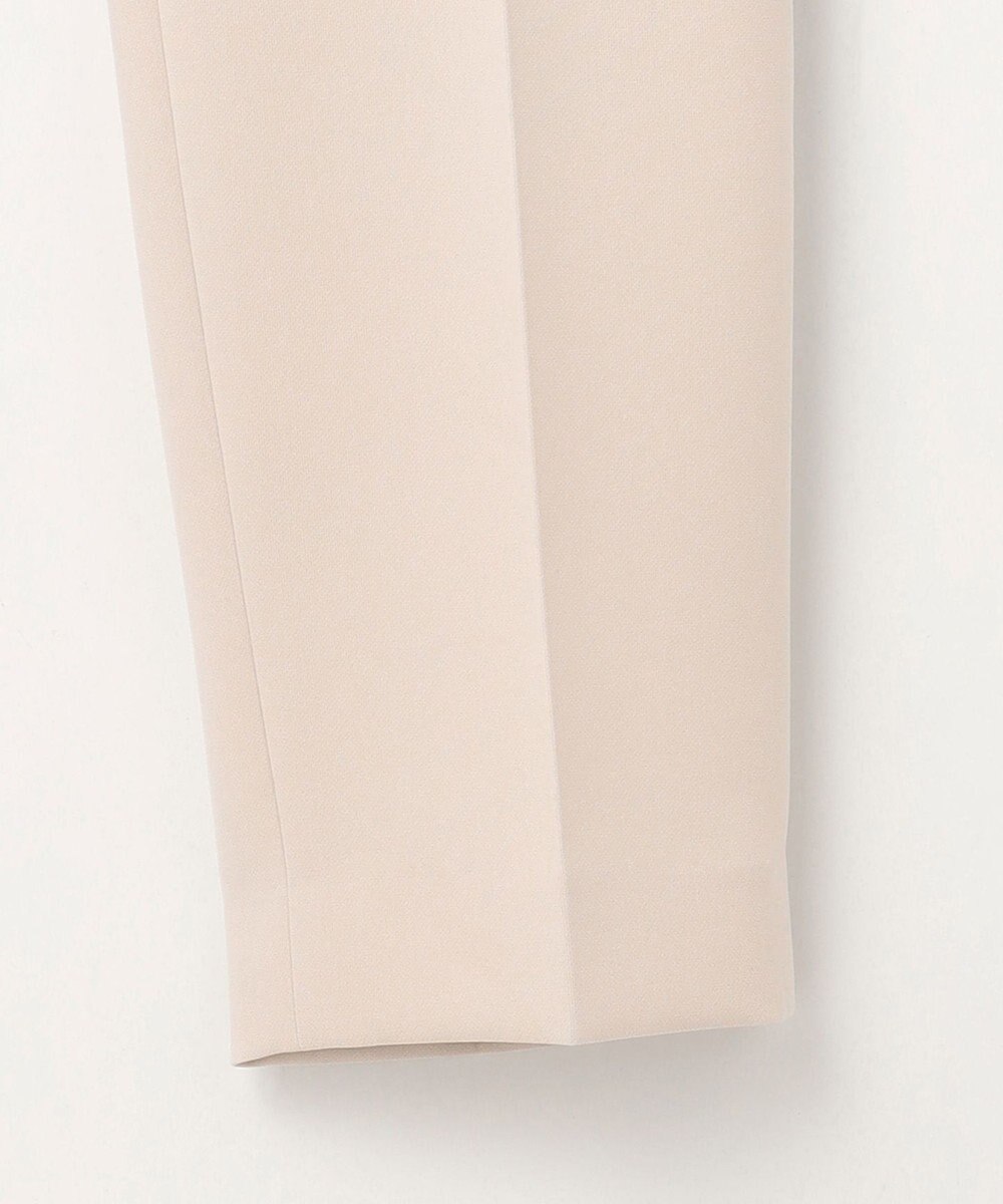 組曲 L 【KUMIKYOKU NAVY】コンフォータブルドレープ フリルテーパードパンツ 