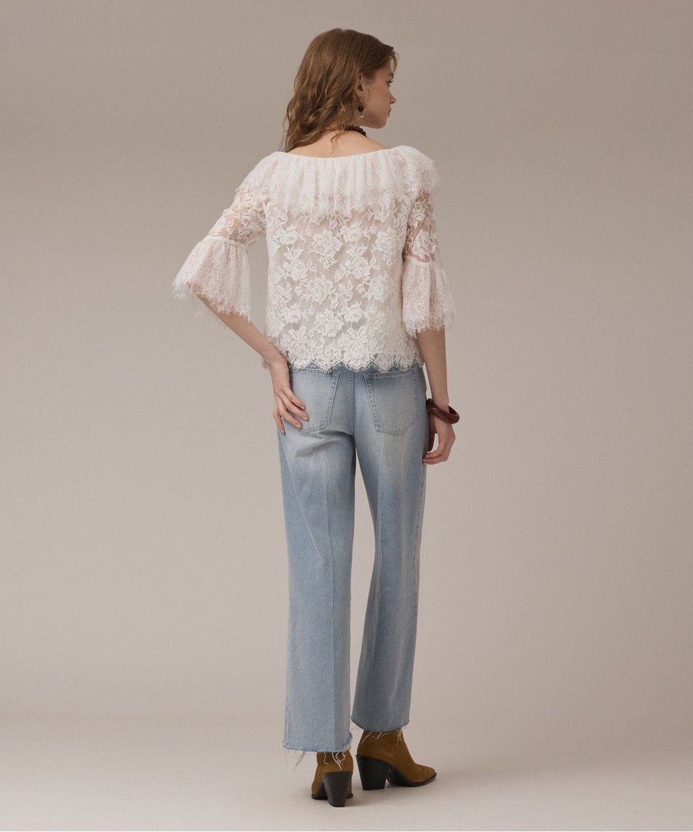 GRACE CONTINENTAL バギーデニムパンツ 