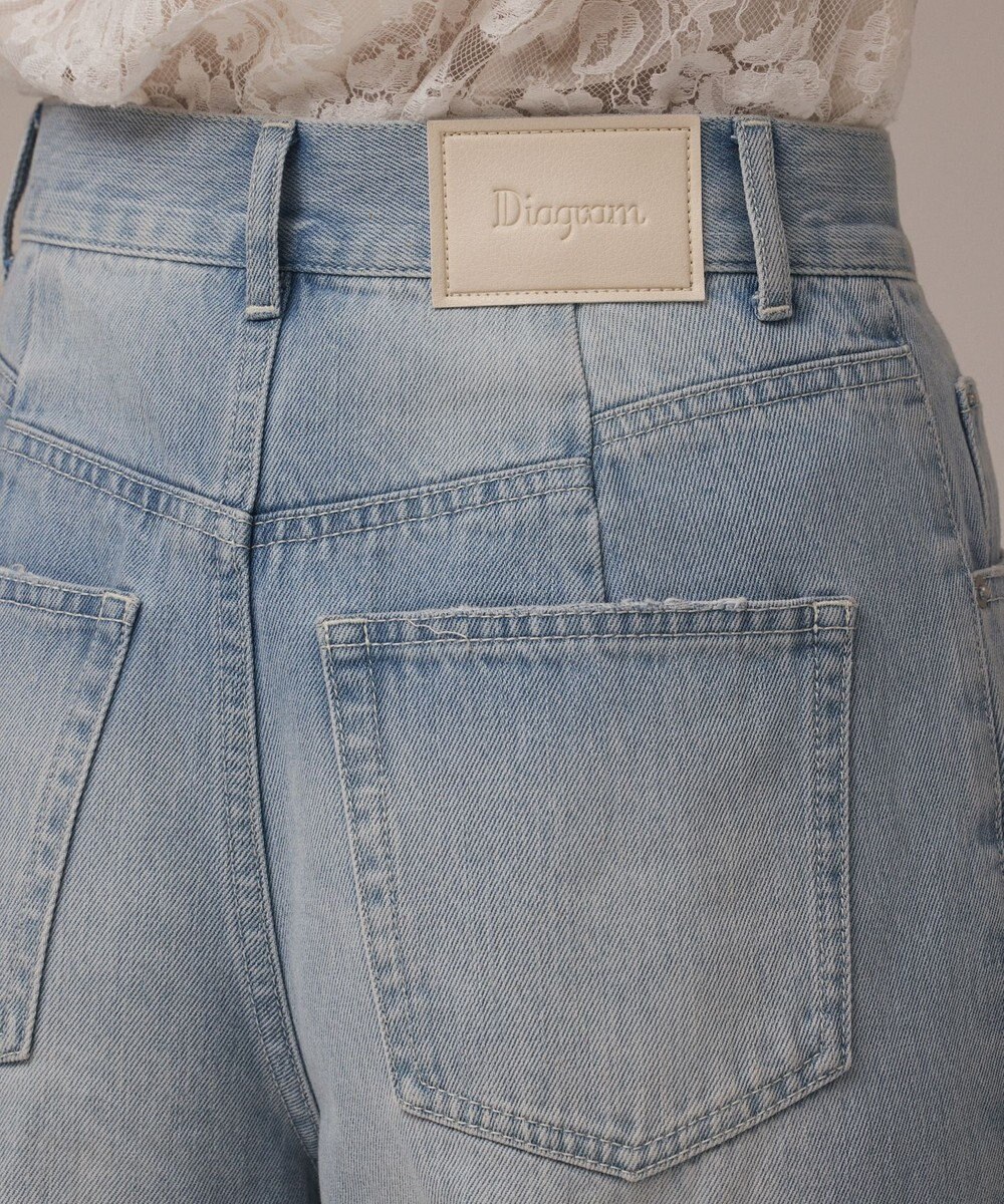 GRACE CONTINENTAL バギーデニムパンツ 