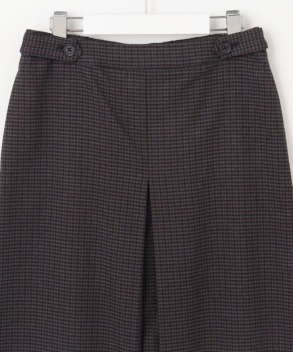 J.PRESS LADIES 【洗える】30/2 TR ドビー ガンクラブ ボックスプリーツ スカート 