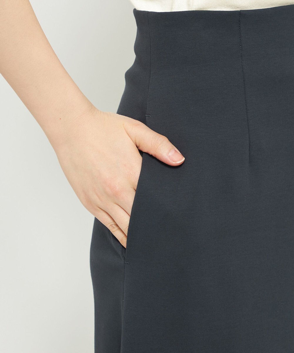 uncrave ダブルフェイスジャージー フレアスカート 