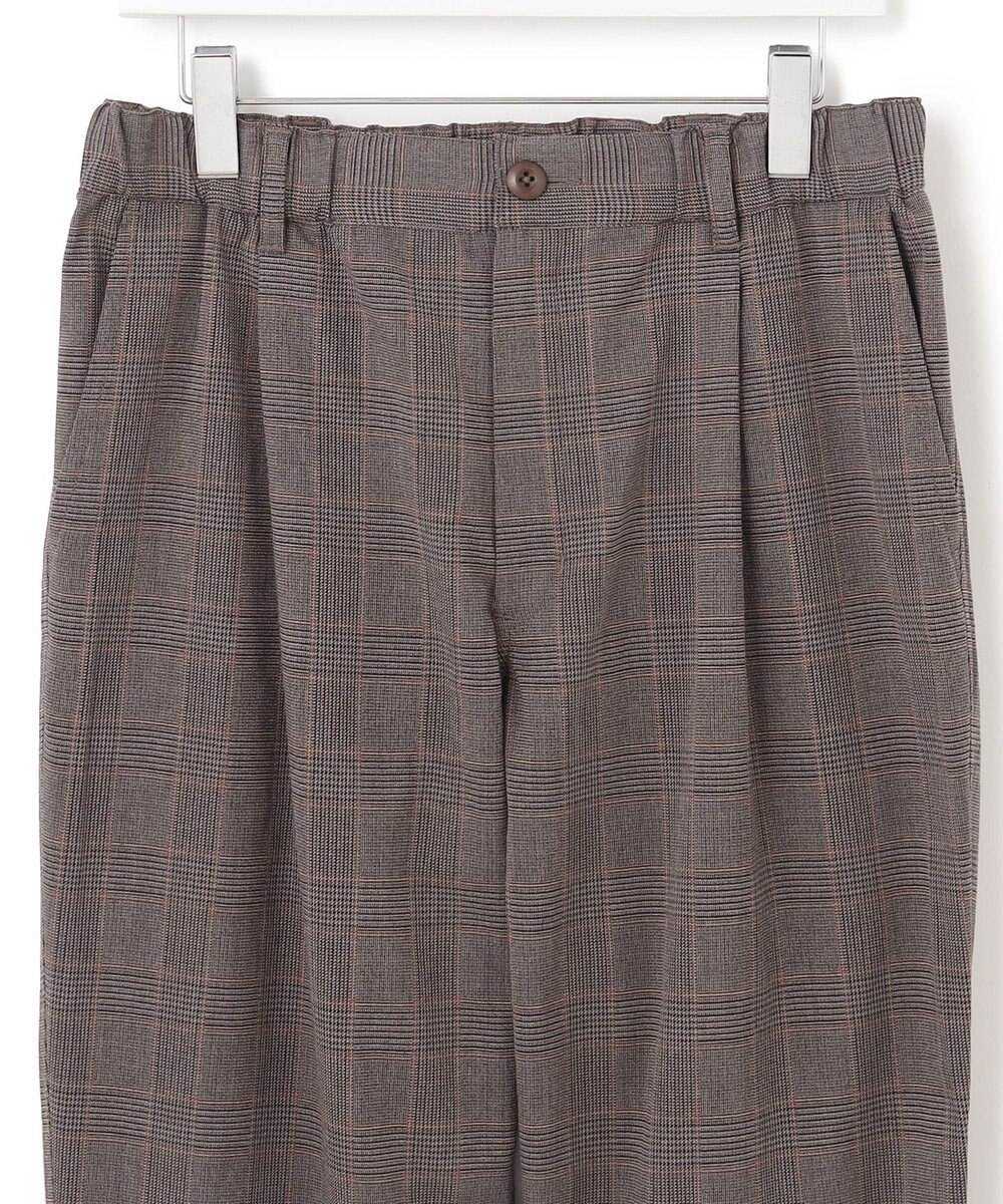 J.PRESS YORK STREET 【UNISEX】チェックテーパードパンツ 