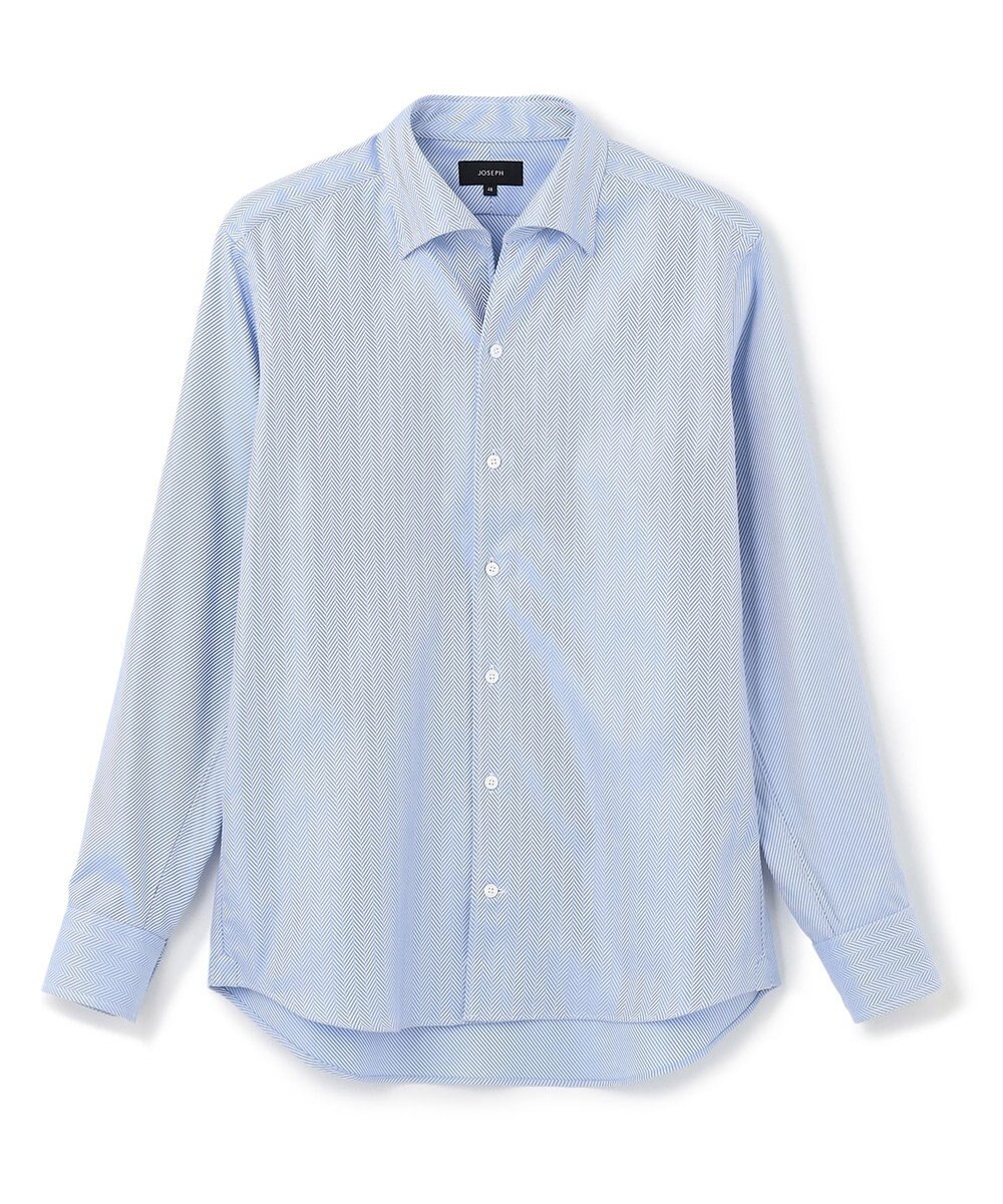 JOSEPH HOMME ツイルヘリンボンクレイジー　イタリアンカラー 