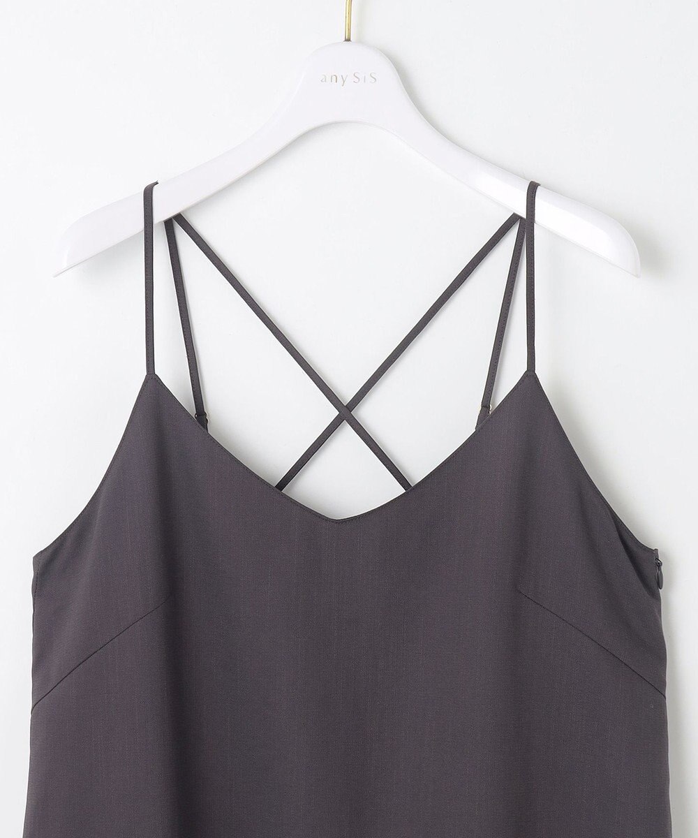 ANY SIS L 【洗える】カットワークエンブロイダリー ワンピース 