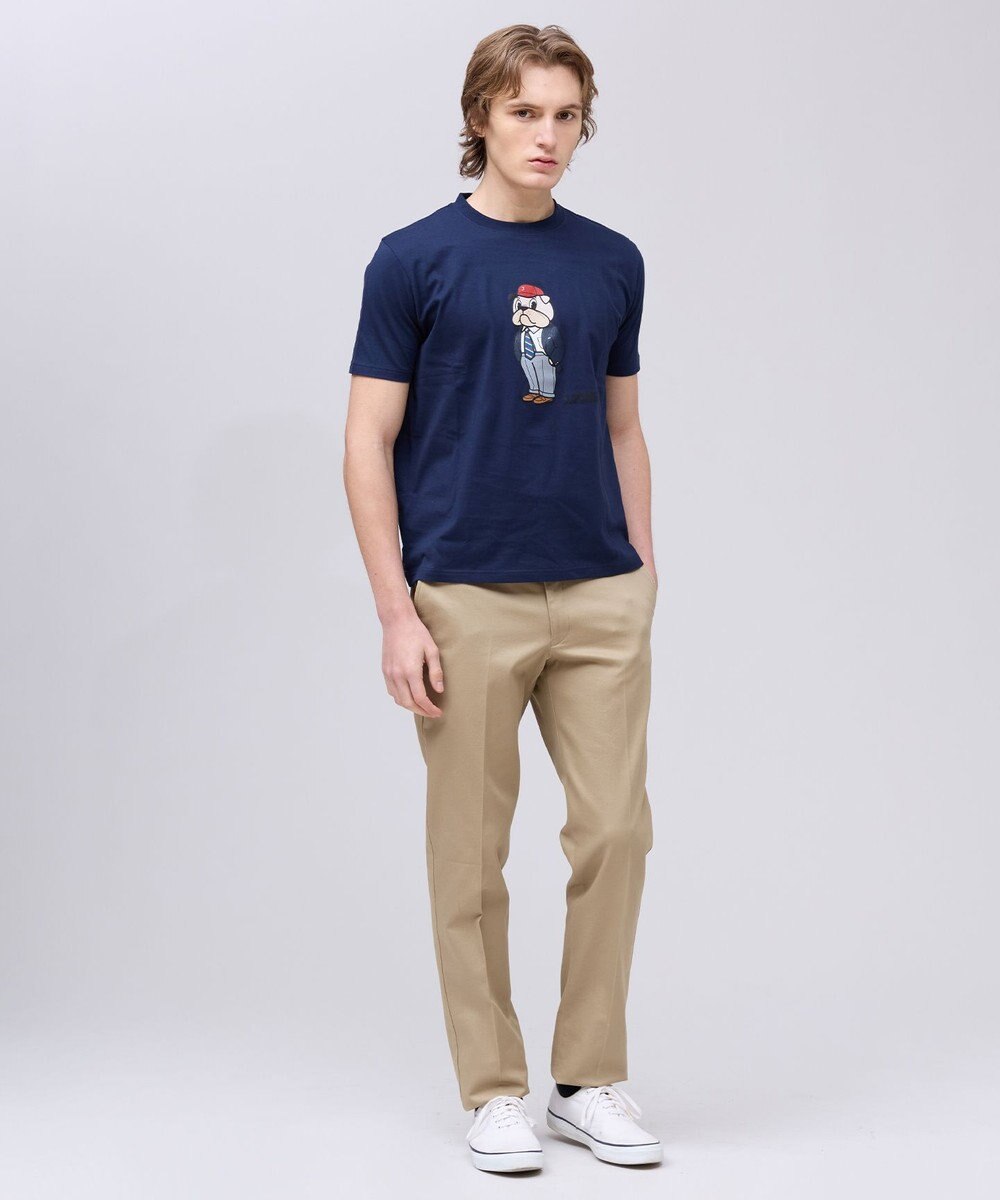 J.PRESS MEN 新デザイン【BULLDOG BOY】プリント Tシャツ 