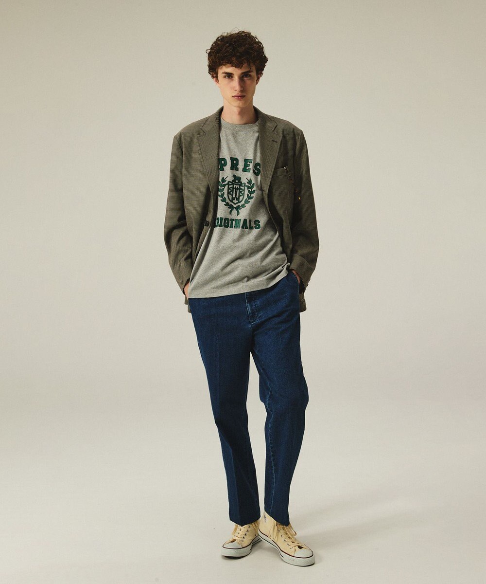 J.PRESS MEN 【J.PRESS ORIGINALS】【UNISEX】Wool Polyester Gunclub Check 3B Jacket / Baggy-Fit 