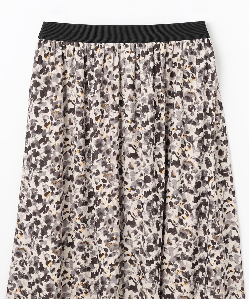 ANY 【ウエストゴム】モザイクプリントスカート 