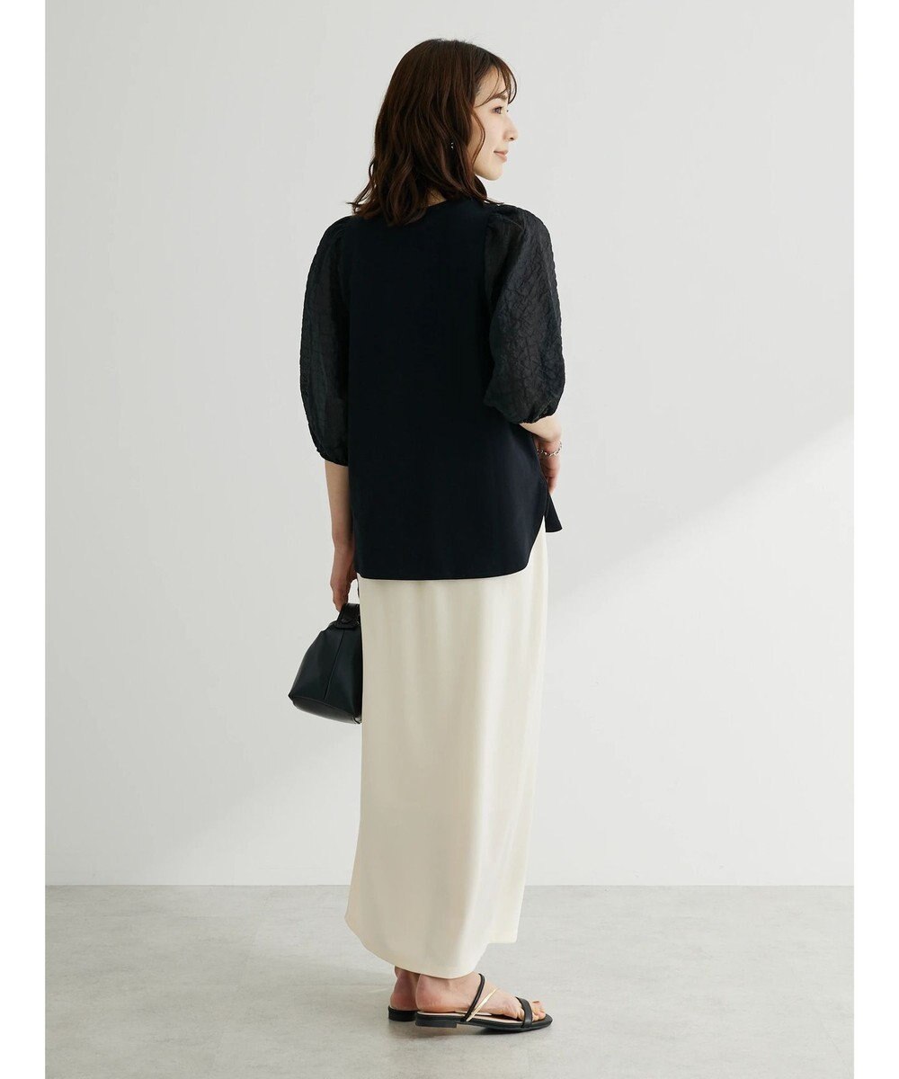 Green Parks ・ＳＵＧＡＲ　ＳＰＯＯＮ　シャーリング袖プルオーバー 