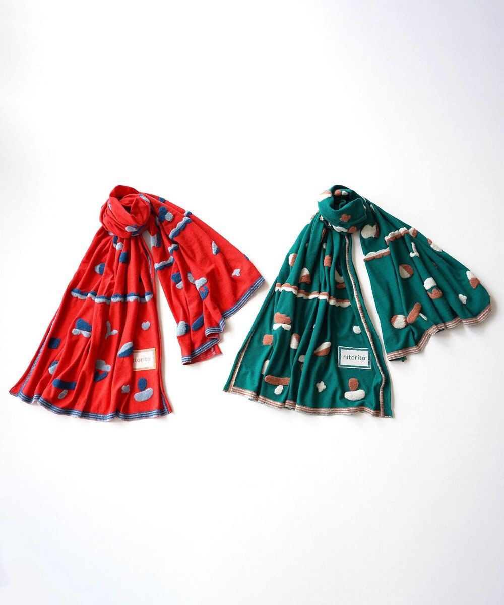 nitorito 【UNISEX】Sanpo オリジナル柄 ストール 