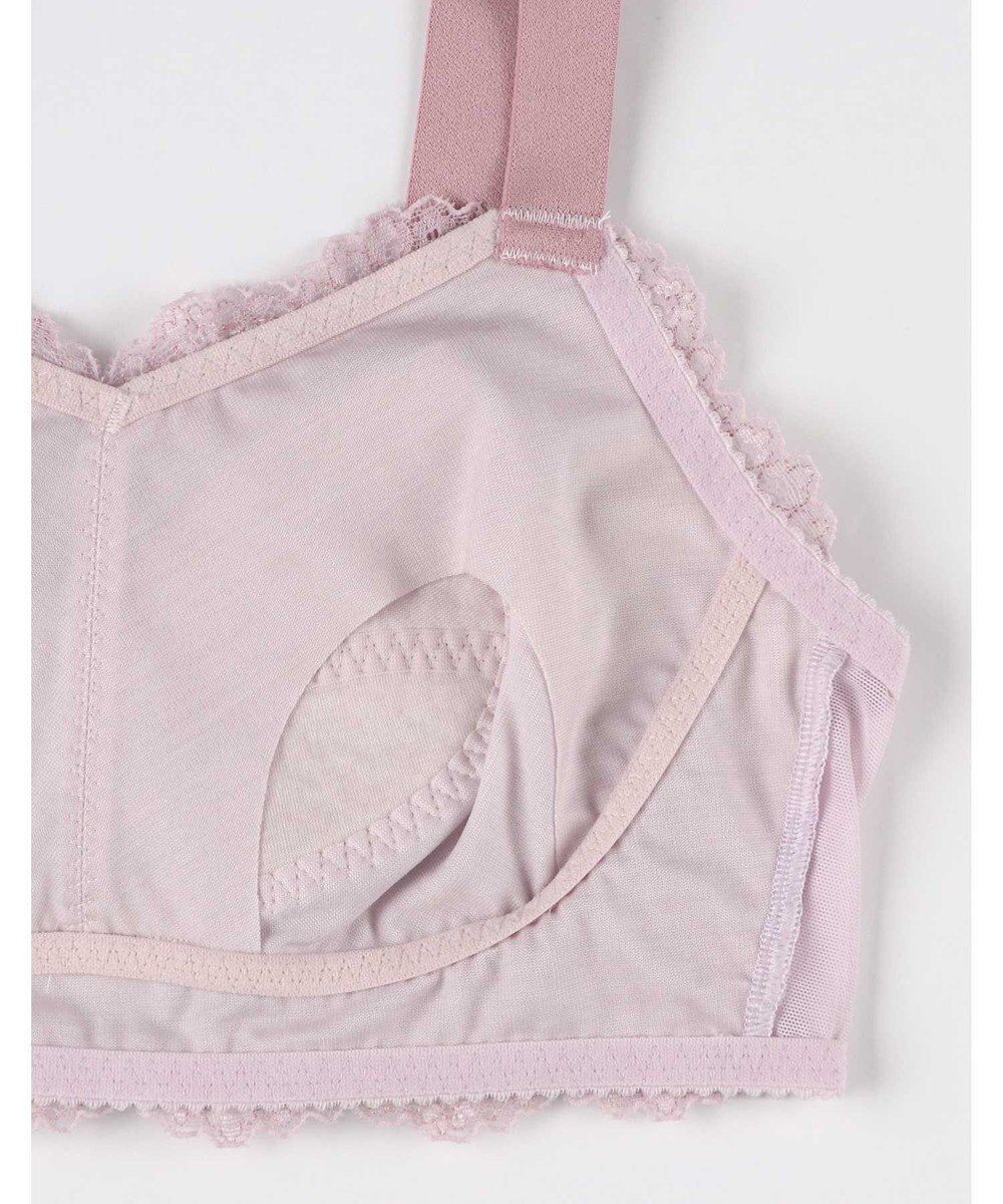 AMPHI ナイトブラ 眠っている間もバストをサポート 夜用ブラ 昼夜問わず使用可能 【ナイトアップブラ レーシィ】 ノンワイヤー ブラ ブラジャー LWF164 アンフィ／ワコール 