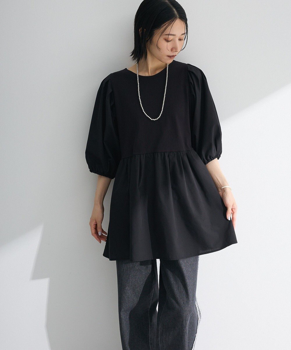 Green Parks ・ＥＬＥＮＣＡＲＥ　ＤＵＥ　２ｗａｙボリュームチュニック 