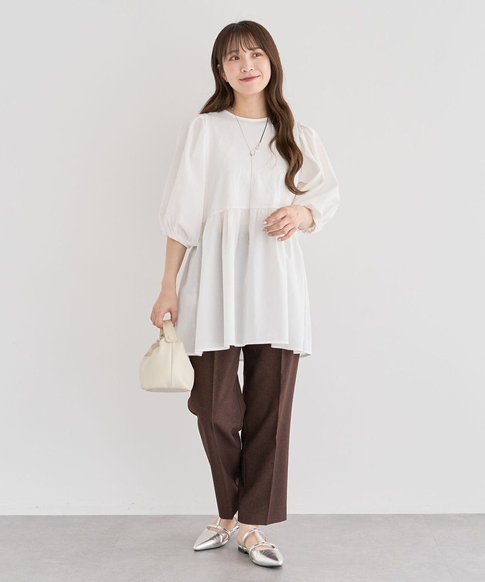 Green Parks ・ＥＬＥＮＣＡＲＥ　ＤＵＥ　２ｗａｙボリュームチュニック 