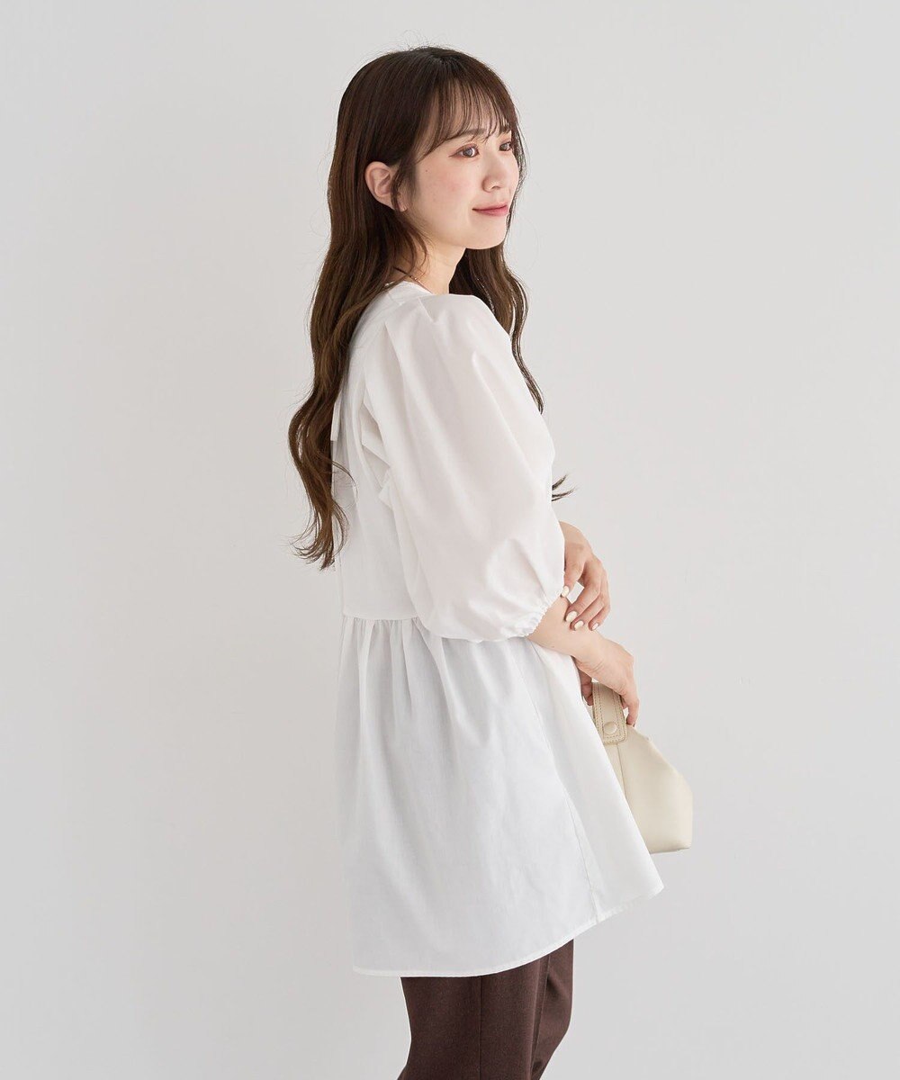 Green Parks ・ＥＬＥＮＣＡＲＥ　ＤＵＥ　２ｗａｙボリュームチュニック 