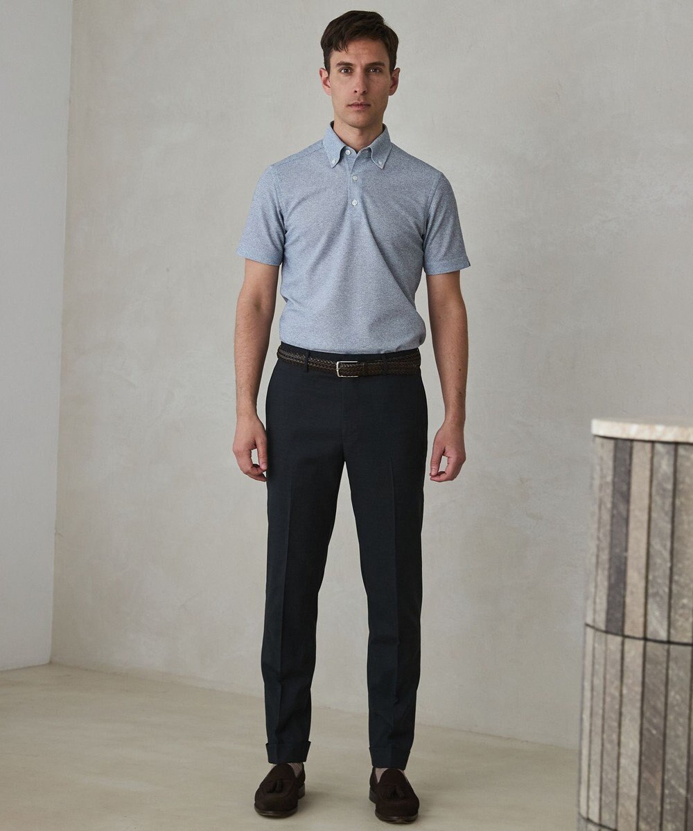 GOTAIRIKU セットアップ対応【ロングセラー】ウォッシャブル サマーウール100％パンツ(ノータック)26年モデル 