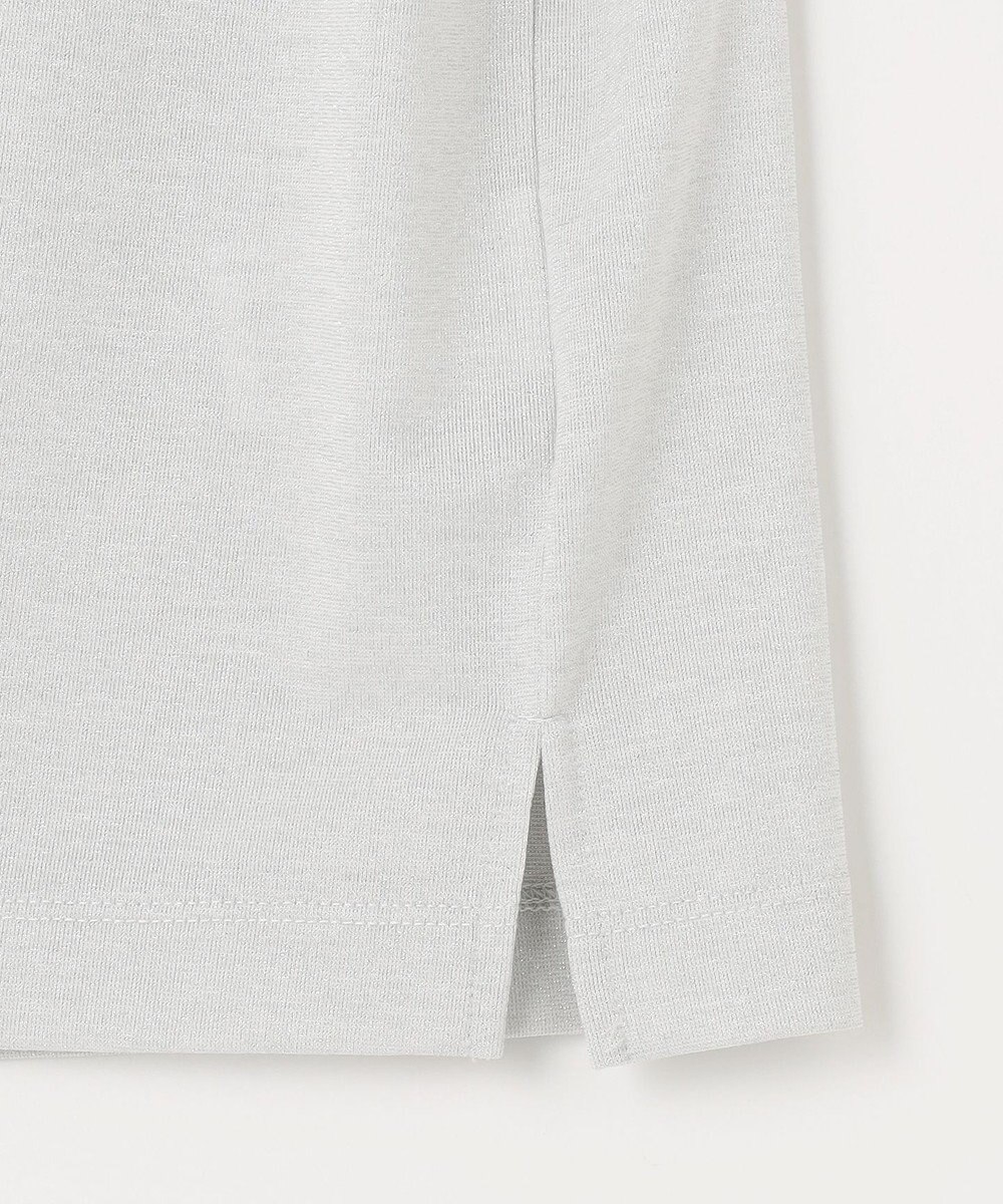 J.PRESS LADIES 【洗える・接触冷感・UVカット】ラメ天竺 カットソー 