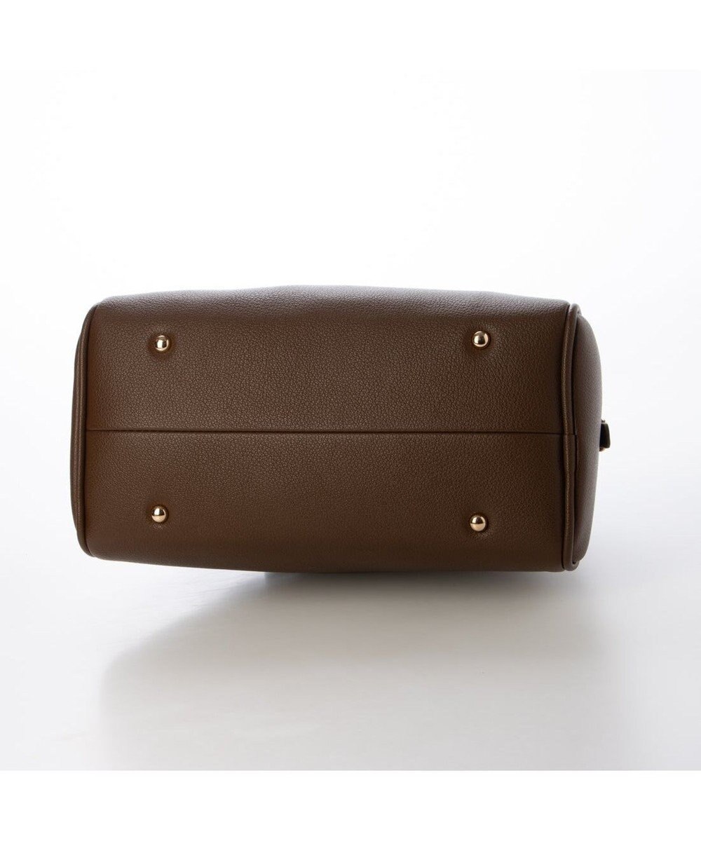 UNBILLION カシュカシュ cachechche / シボフェイクレザー2wayボストンバッグ 